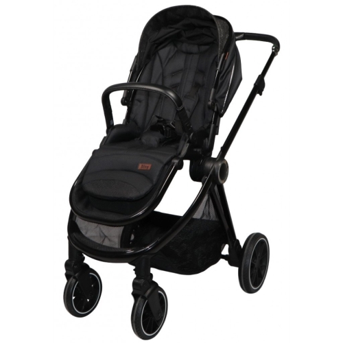 Ding Fenix Kinderwagen Zwart